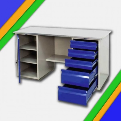 Верстак WD двухтумбовый комбинированный без экрана