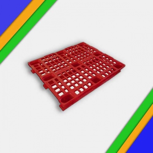 Пластиковый поддон перфорированные с полозьями 1000