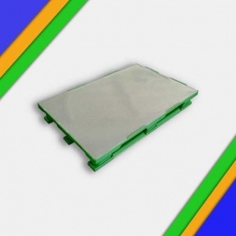 Усиленный сплошной пластиковый поддон 800